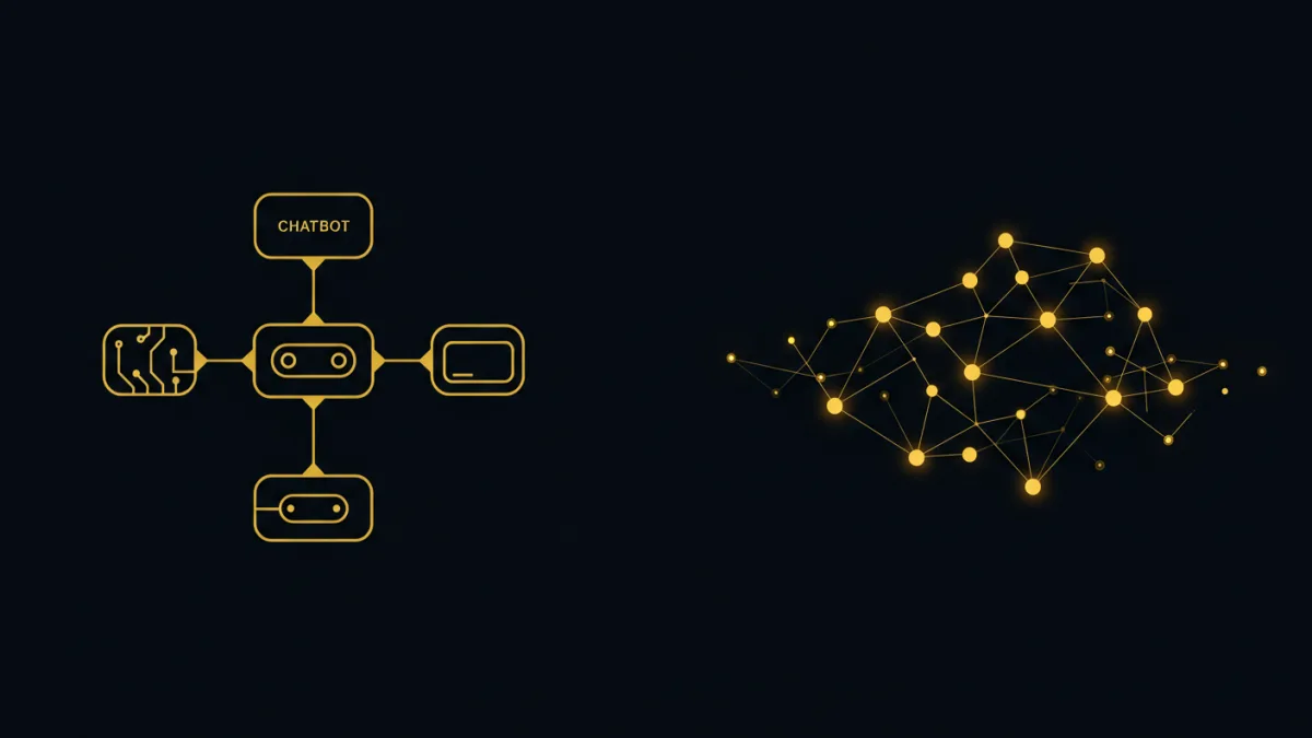 Agentes de IA vs chatbots: cuál necesitas